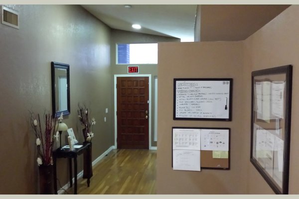 Entrance Hallway / Visitor Sign In
