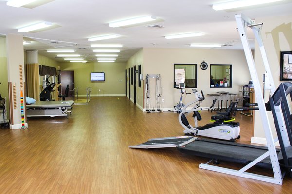 Our spacious and well-equipped gym.