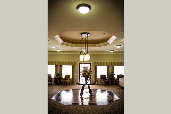 Legend's beautiful lobby area.