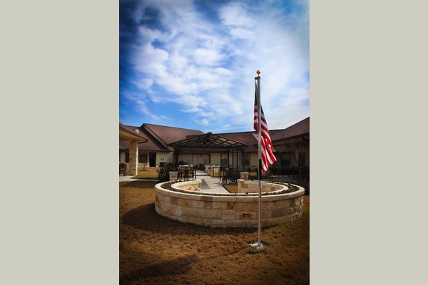 Our safe and picturesque courtyard.