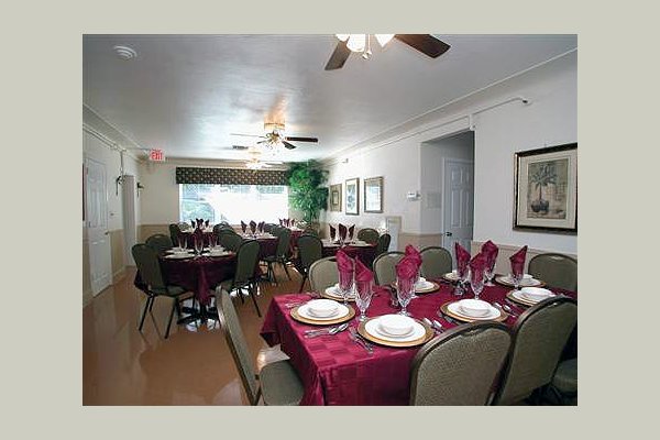 Our atmosphere is homey and the meals are “home cooked”.  3 meals, 2 snacks, housekeeping, linens, laundry service, wi fi, cable and all utilities are included in the monthly fee.  Single or double rooms are available - furnished or unfurnished.