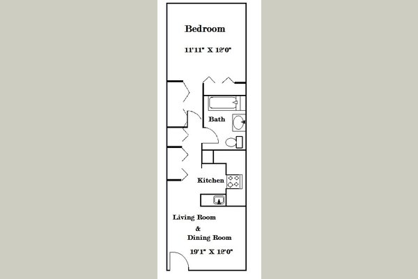 Oaks At Four Corners 1bd reg size