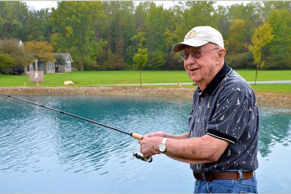 Otterbein Retirement Living Community- Portage Valley fishing