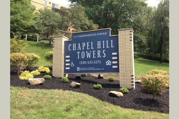 Chapel Hill Towers front signage