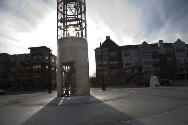 Towerlight on Wooddale WalkerSculptor