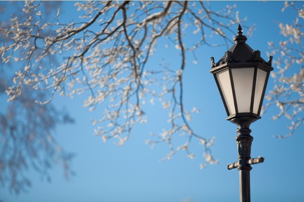 Woodbine Rehab/Healthcare Ctr Lamppost