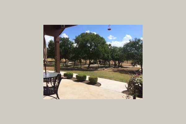 The Lodge at Rocky Hollow  lodge backyard