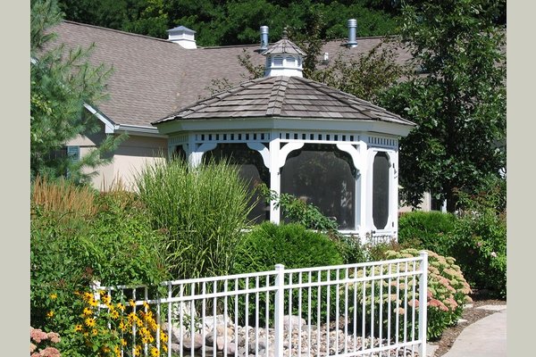 Enjoy a summer day in our gazebo.