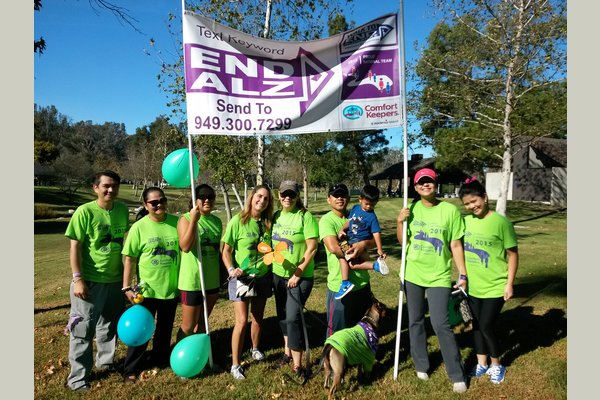Comfort Keepers is one with the cause of promoting "Walk to End Alzheimer's" by integrating Texting technology using SmartPhones.

Just text the Keyword "END ALZ" and send to 949.300.7299 and you will be redirected to two-way interactive conversational system.