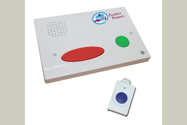 Comfort Keepers offers alternative in-home safety technology services known as Personal Emergency Response System (PERS).

This comes with a console or base that is connected to landline telephone, a neck strap or wrist type press to talk pendant or life alert button switch.

This service is offered on a monthly subscription for $40 only.