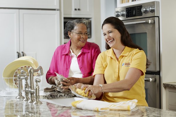 Comfort Keepers can help and assist client do its day to day activity as cleaning the dishes and have interactive conversation.