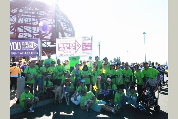 Comfort Keepers of Buena Park organized all Comfort Keepers of Orange County & created "Comfort Keepers ALZ Walk Team" at the Walk to End Alzheimer's - Angel Stadium Anaheim last Nov. 14, 2015.

Picture taken at the conclusion of the walk.
