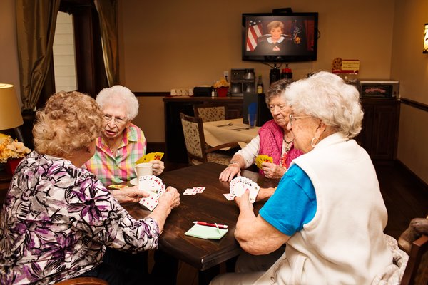 We have every card game under the sun. Bridge, Poker, Rumi, and more. So join a group and have some fun! 