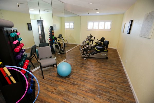 Senior friendly fitness equipment
