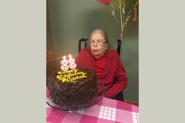 She wanted chocolate cake foe her birthday. 