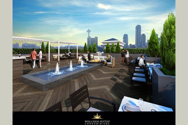 Take a trip to our rooftop terrace. Tastefully designed with dining and social interaction in mind, it is the perfect place to gather!
