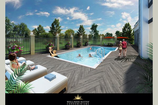 Our state-of-the-art health club is equipped with infrared saunas, a salt cave and an outdoor, saltwater pool!