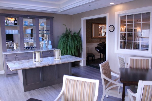 Elms Retirement Residence - Westerly RI - One of our new lounges
