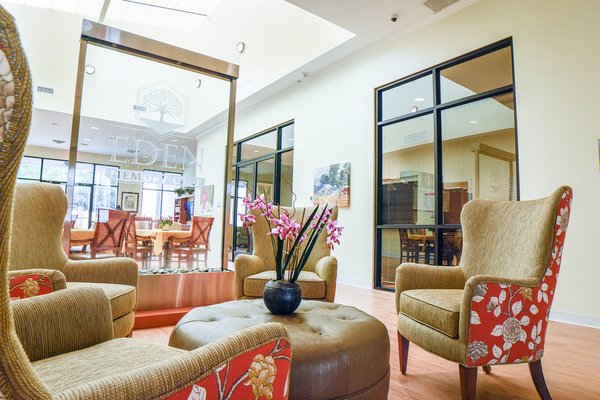 Beautiful interior with engaging colors