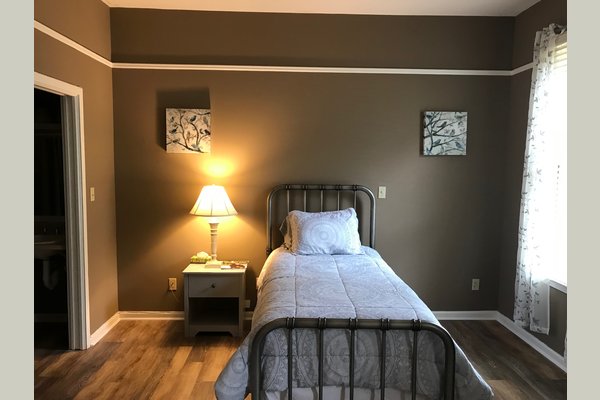 Private bedroom.