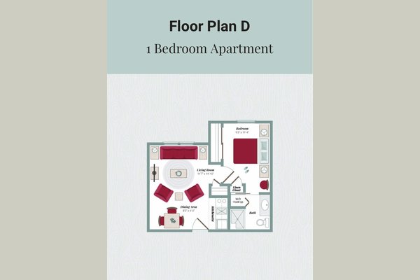 Independent Living Floor Plan D