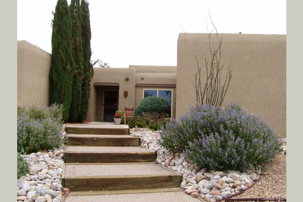 View of front of home from side street