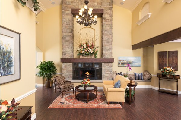 We look forward to greeting  you in our warm and inviting lobby at ActivCare at Yorba Linda