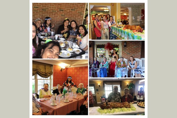 Luau 2019 at Merry Heart Assisted Living!