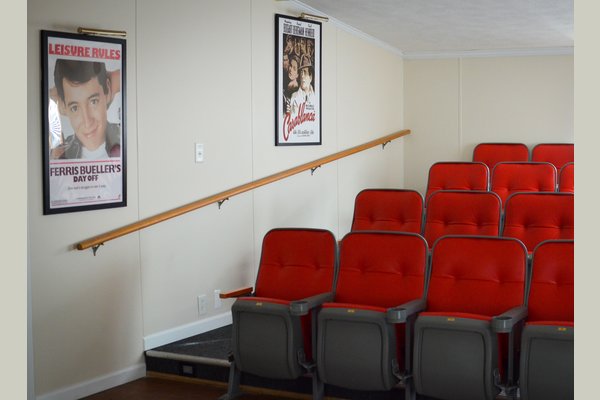 Hang out and watch a movie in the newly renovated movie theater! Fresh popcorn anytime! 