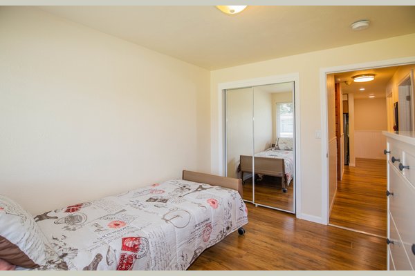 Every bedroom is well appointed with plenty of extra space to store belongings.