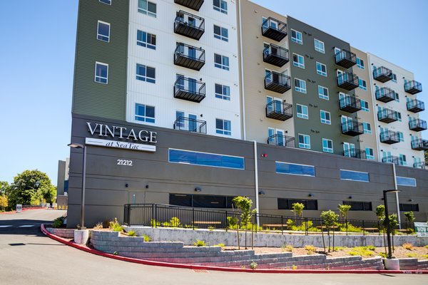 Front of Building facing West on International Blvd