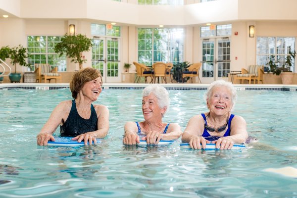 Indoor heated salt water pool