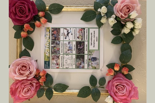 AFH at Silver Lake, LLC provide daily activities based on residents' interest. Other than table top arts and crafts or movie nights, we offer and encourage residents daily exercises such as light walking, stretching, range of motion and pedaling to improve general health status as well as increase a sense of well-being.     