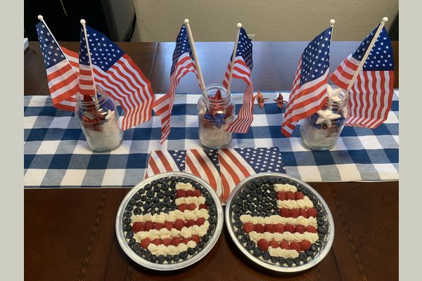 All of our residents really enjoyed homemade Fourth of July fruit pies! We celebrate the birthdays of each of our residents as well as holidays. 