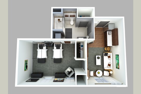 AL-One bedroom deluxe Apartment