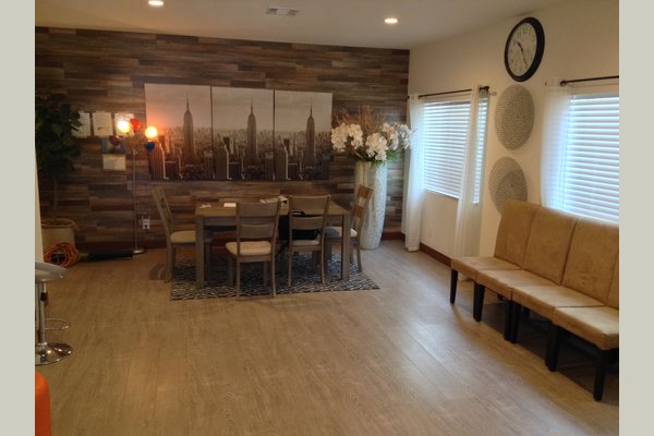 Dining area.