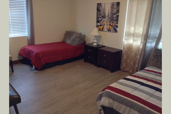 Shared specious 15X15 room with inbuilt closet.