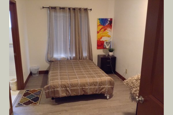 Private room with attached bathroom