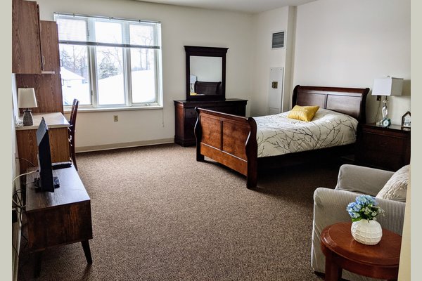 -Refrigerator/Freezer and Microwave included in every room.
-Rooms are not furnished however respite stays are available in furnished rooms.