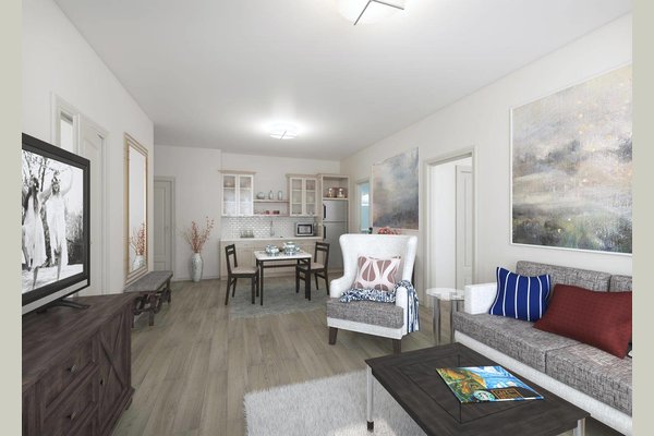 Two bedroom two Bathroom apartment