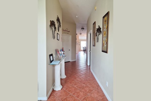 Main Hallway leading to Resident Rooms