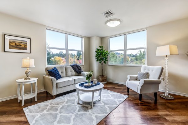 One Bedroom Apartment Living Room