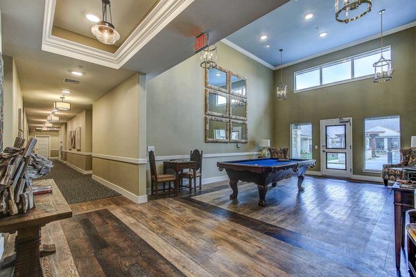 Billiards room
