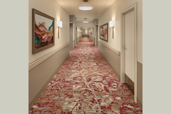 Artist's rendering of upcoming corridor remodel.
