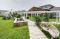 One of our large courtyards that showcases our several types of flowers, raised garden beds and fish pond. A great place for quiet relaxation.