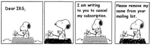A Peanuts cartoon featuring Snoopy