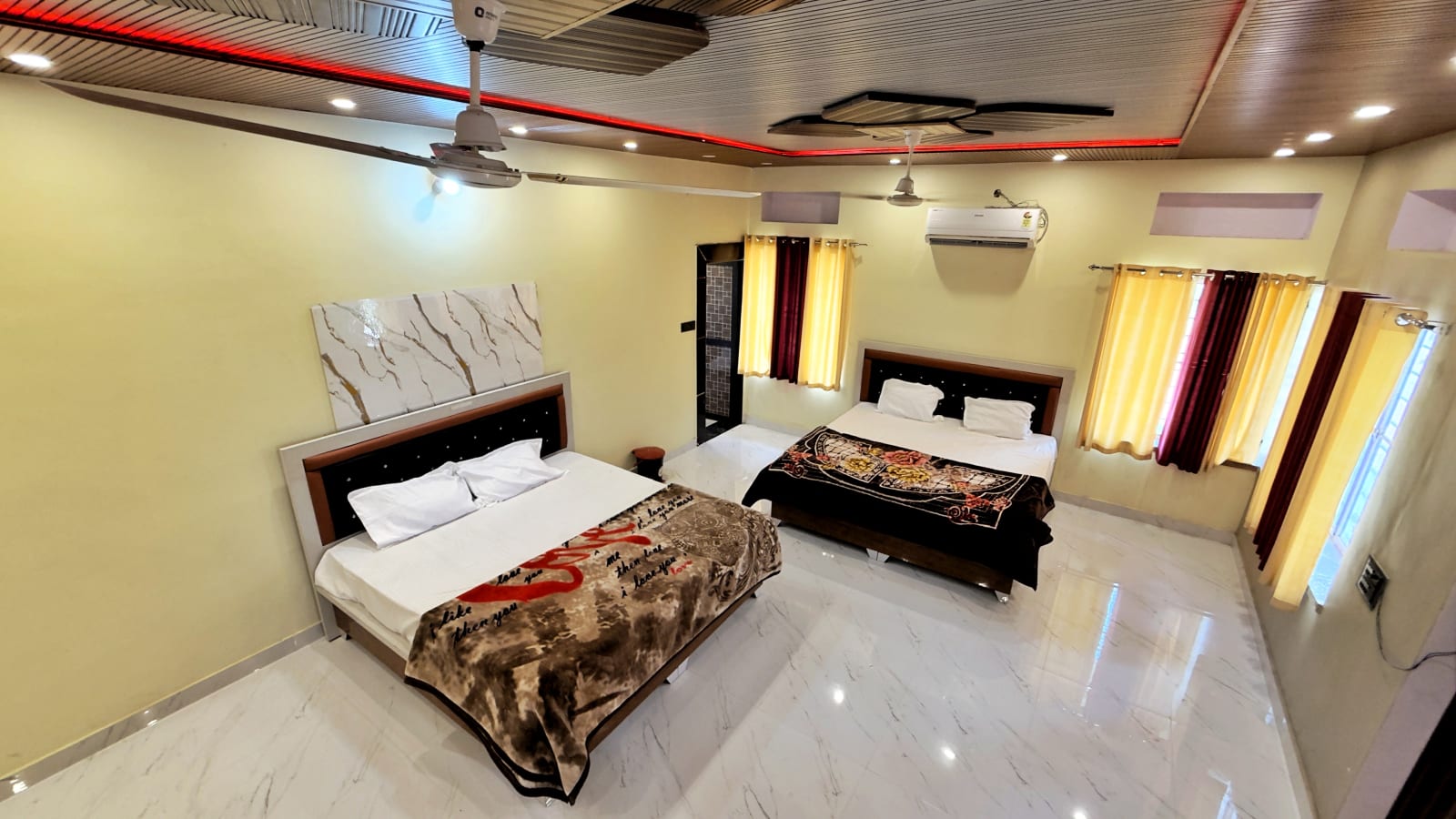 Luxury room interior at Sand Dunes Stay villa full property, Bagru