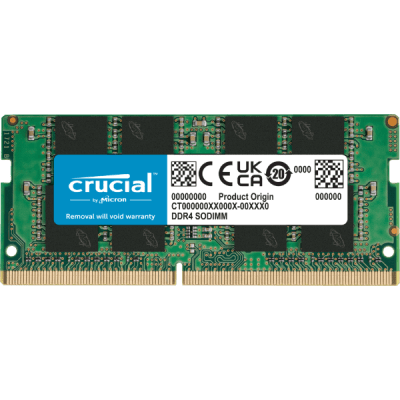 Crucial DDR4 16GB 3200 Laptop RAM in RAM's