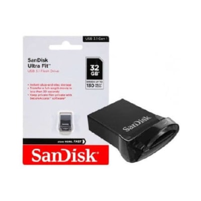 SanDisk Ultra Fit 32GB USB 3.2 Flash Drive