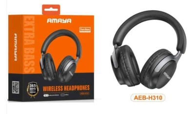 Amaya AEB-H310 – Powerful 40mm Titanium Crystal Driver Headphones
